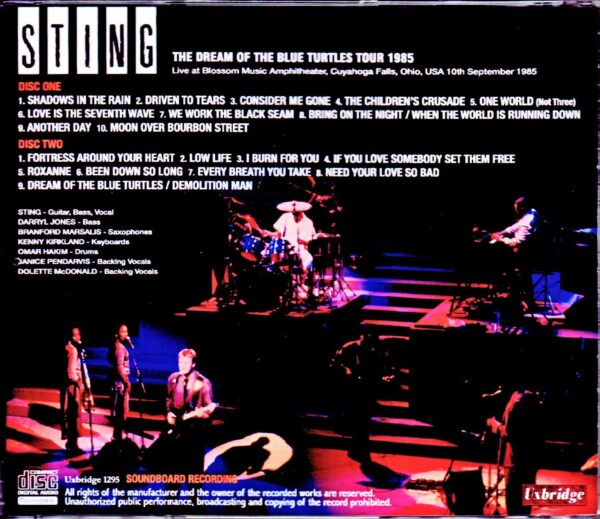 Sting/OH, USA 1985 - Image 2