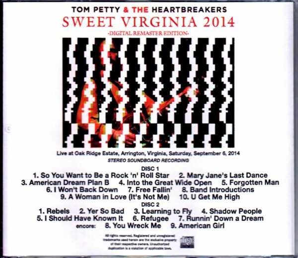 Tom Petty and the Heartbreakers/VA, USA 2014 Digital Remastered - Image 2