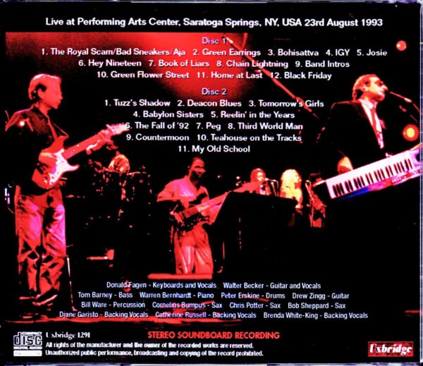 Steely Dan/NY,USA 1993 - Image 2