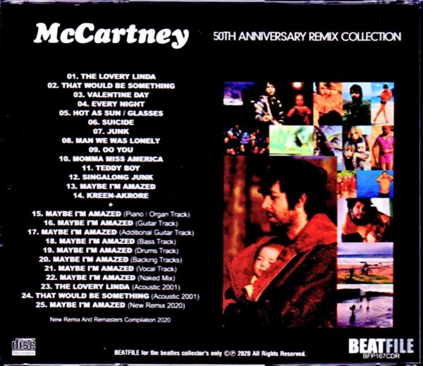 Paul McCartney/McCartney New Remix and Remasters Compilation 2020 - Image 2