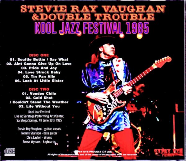 Stevie Ray Vaughan/NY,USA 1985 - Image 2