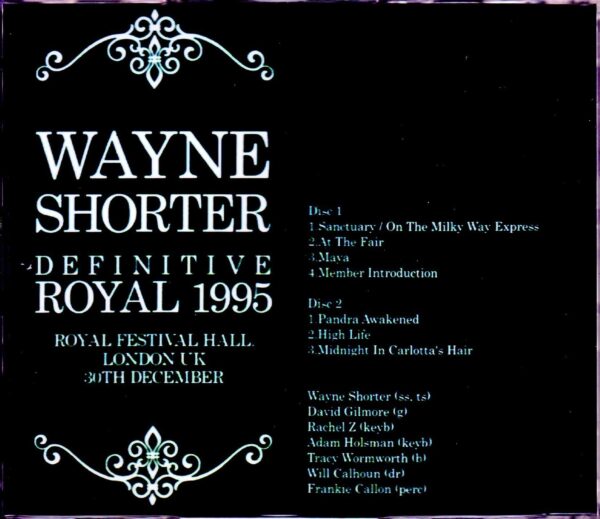 Wayne Shorter/London,UK 1995 Upgrade - Image 2