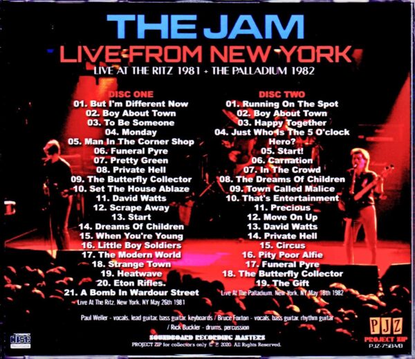 The Jam/NY,USA 1981 & more - Image 2