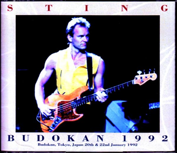 Sting/Tokyo,Japan 1992 2Days