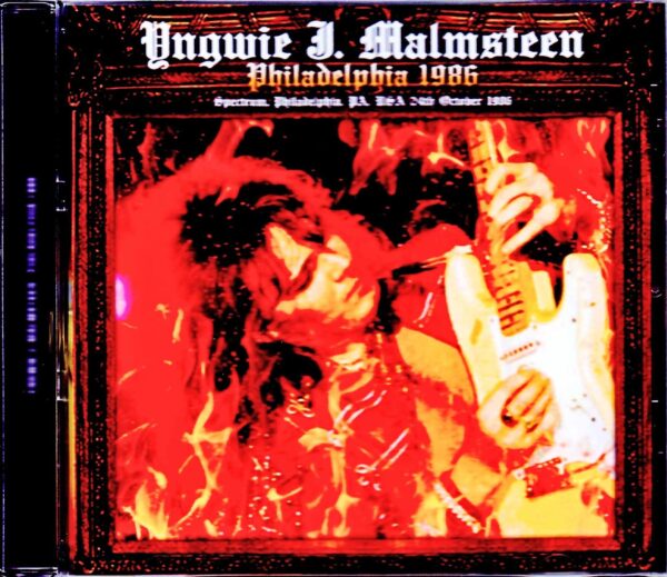 Yngwie J. Malmsteen/PA, USA 1986
