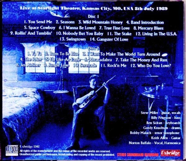 Steve Miller Band/MO, USA 1989 - Image 2