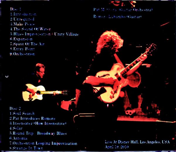 Pat Metheny, Romero Lubambo/Sweden 2010 - Image 2