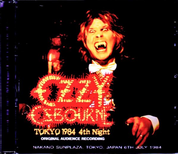 Ozzy Osbourne/Tokyo,Japan 7.6.1984