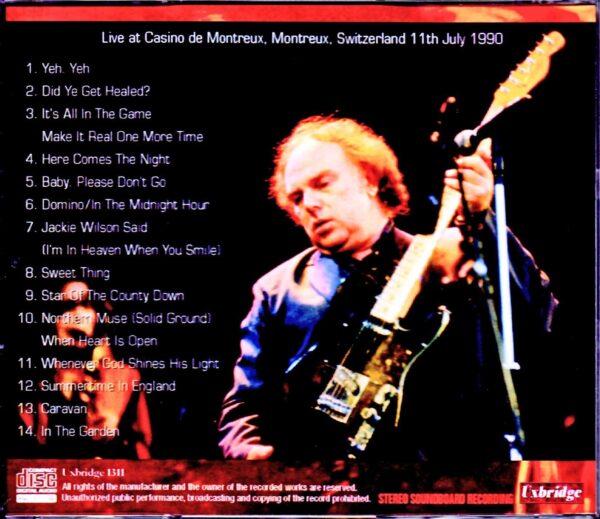 Van Morrison/Switzerland 1990 - Image 2