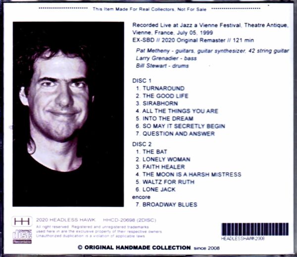 Pat Metheny Trio/France 1999 - Image 2