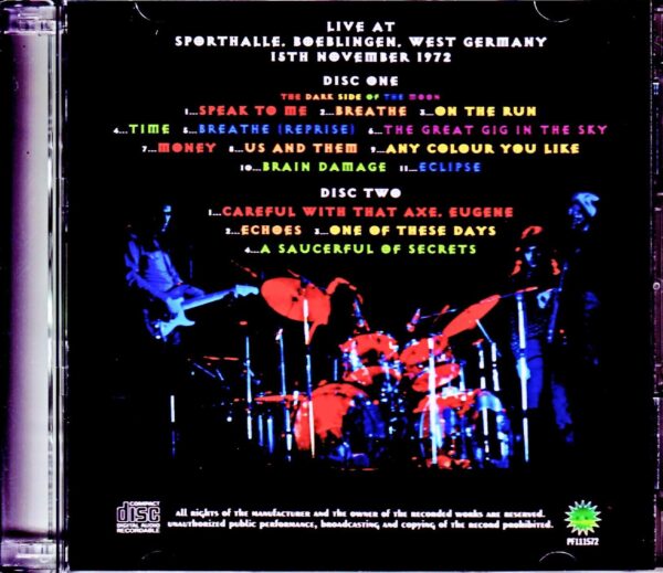 Pink Floyd/West Germany 11.15.1972 - Image 2