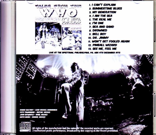 The Who/PA, USA 1973 - Image 2