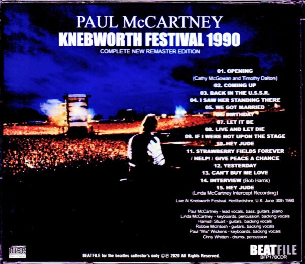 Paul McCartney/UK 1990 Complete - Image 2