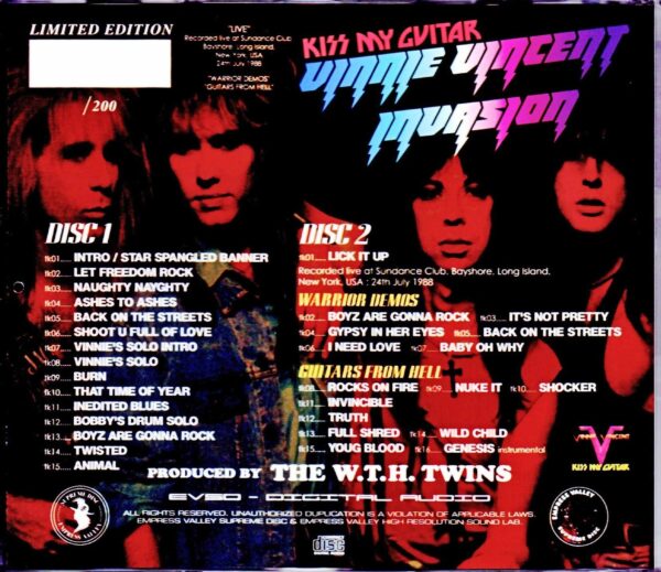 Vinnie Vincent/NY,USA 1988 & more - Image 2