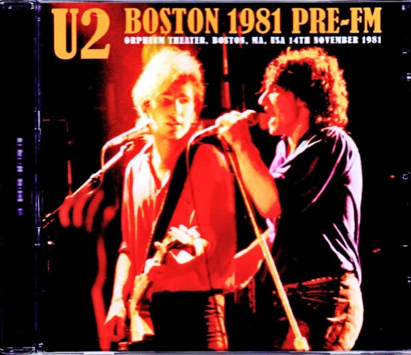U2/MA, USA 1981