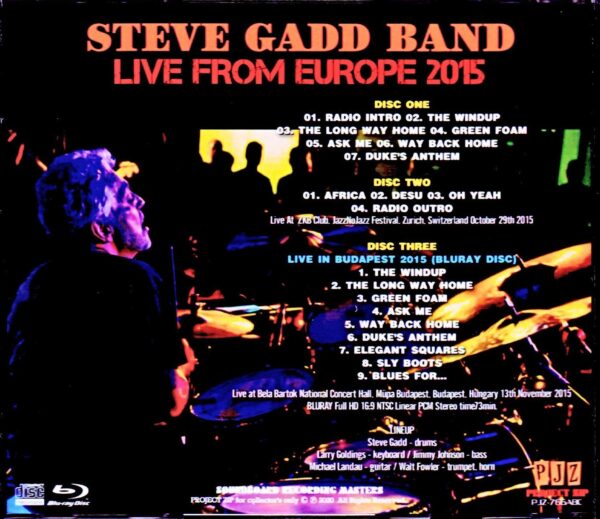 Steve Gadd Band/Switzerland 2015 & more - Image 2