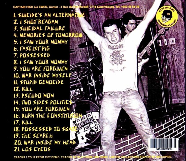 Suicidal Tendencies/Demos 1982-1986 - Image 2