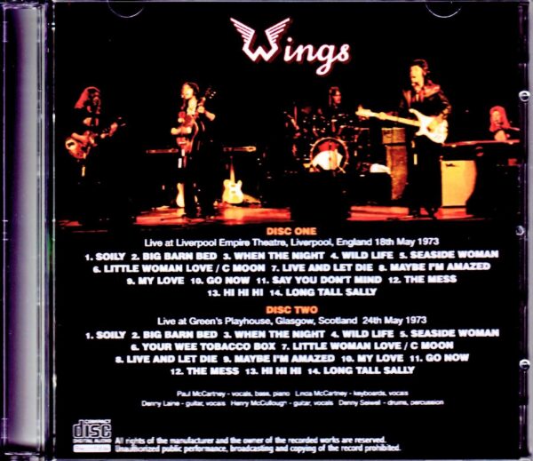 Paul McCartney,Wings/England,UK 1973 & more - Image 2