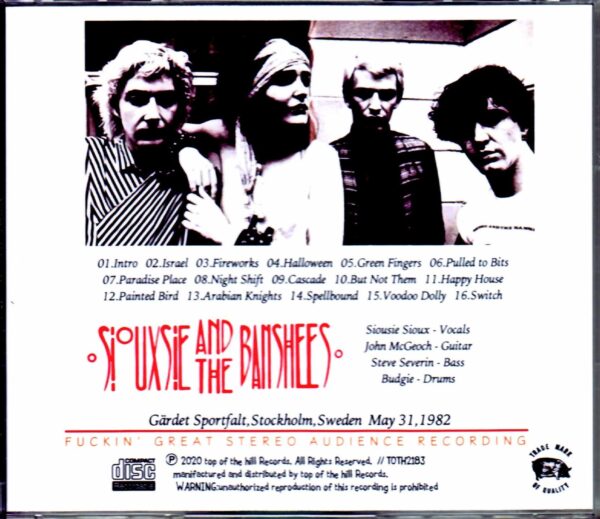 Siouxsie and the Banshees/Sweden 1982 - Image 2