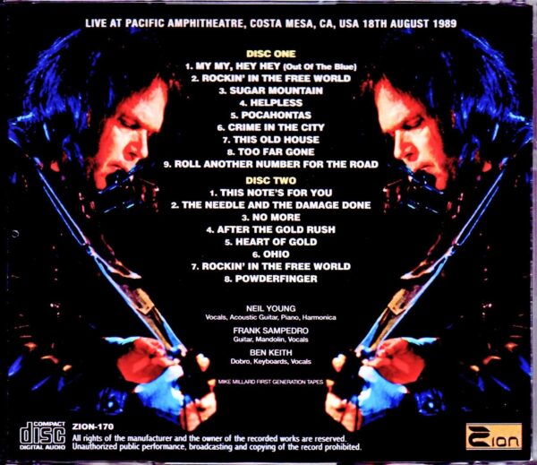 Neil Young/CA, USA 1989 - Image 2