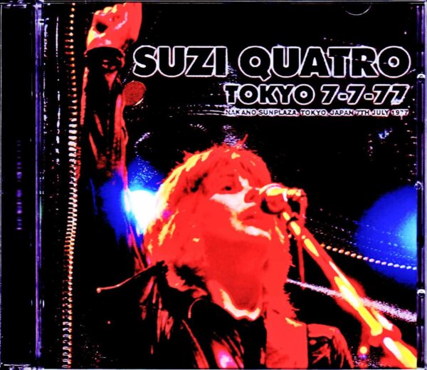 Suzi Quatro/Tokyo,Japan 7.7.1977