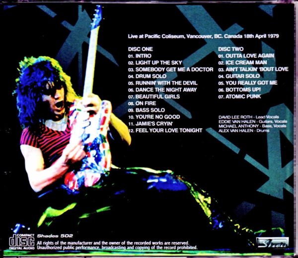Van Halen/Canada 1979 - Image 2