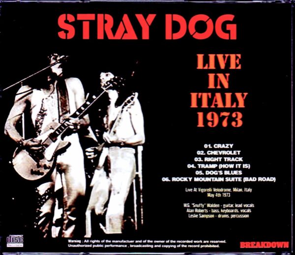 Stray Dog/Italy 1973 - Image 2