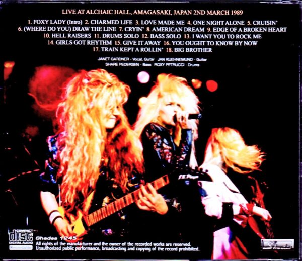 Vixen/Hyogo,Japan 1989 - Image 2