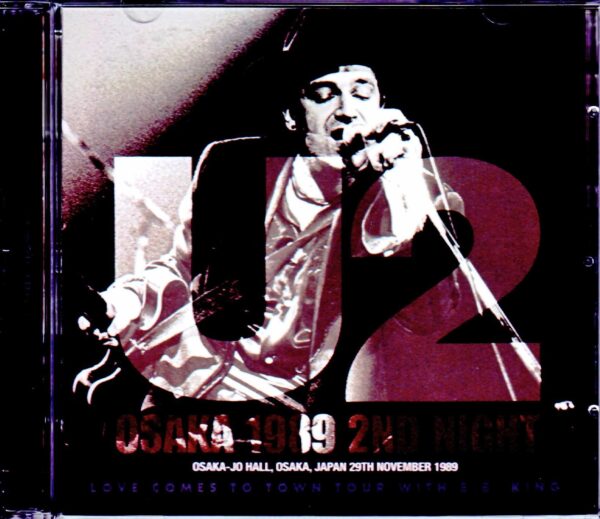 U2/Osaka,Japan 11.29.1989