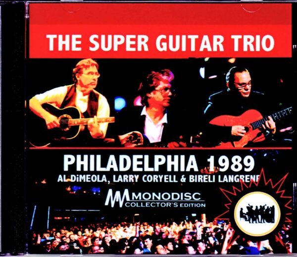 Super Guitar Trio Al di Meola,Larry Coryell/PA,USA 1989