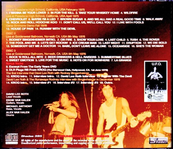 Van Halen/CA,USA 1975 2Days & more - Image 2