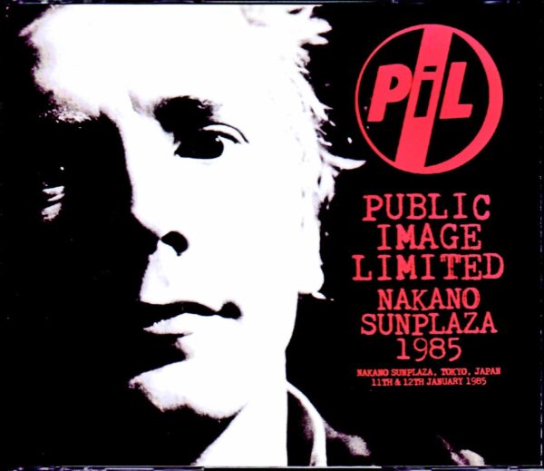 P.I.L. Public Image Limited/Tokyo,Japan 1985 2Days Complete