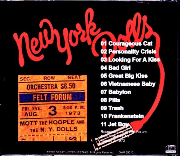 New York Dolls/NY, USA 1973 - Image 2