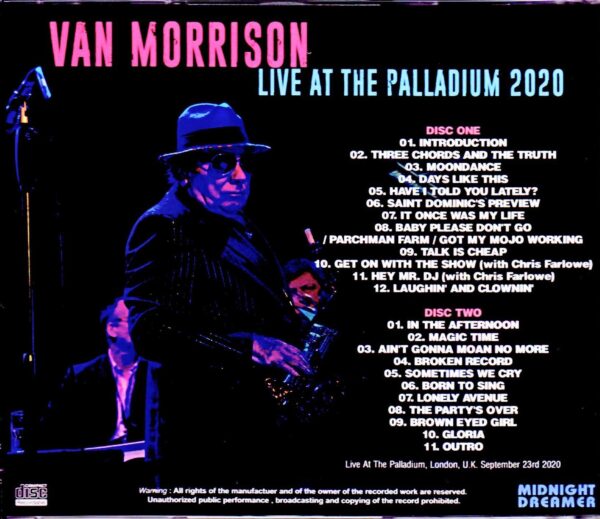 Van Morrison/London,UK 2020 - Image 2