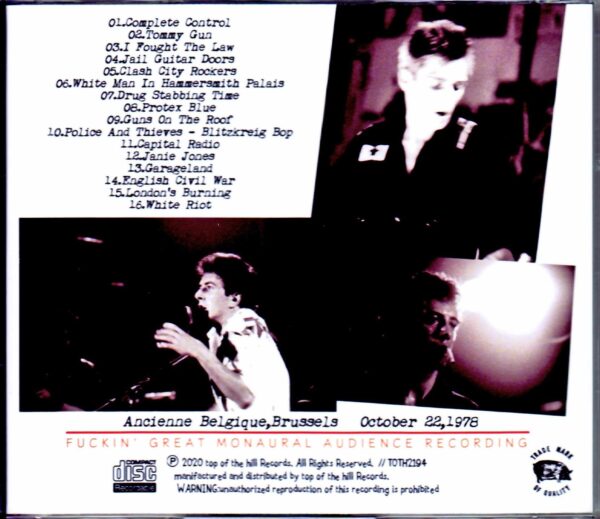 The Clash/Belgium 1978 - Image 2