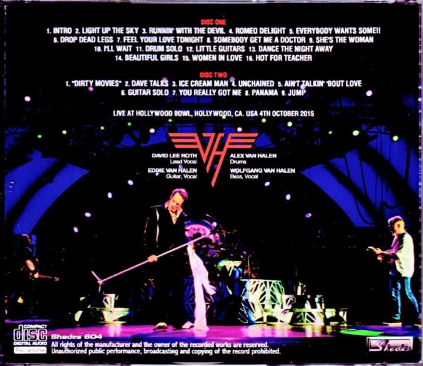 Van Halen/CA,USA 10.4.2015 - Image 2