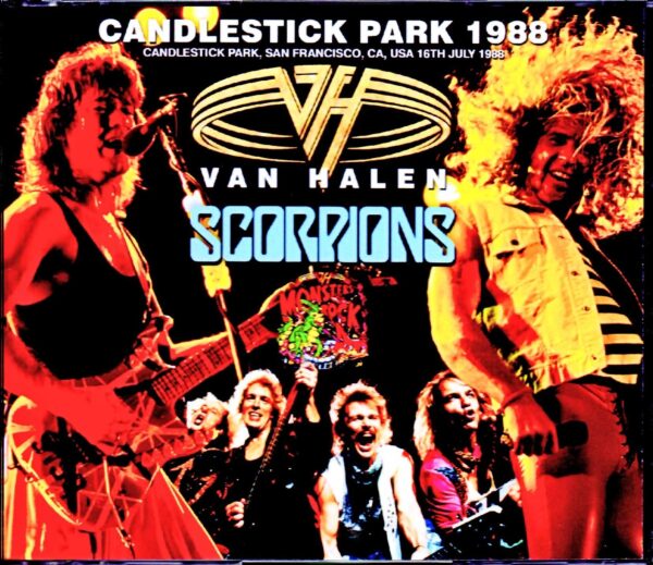 Van Halen,Scorpions/CA,USA 1988