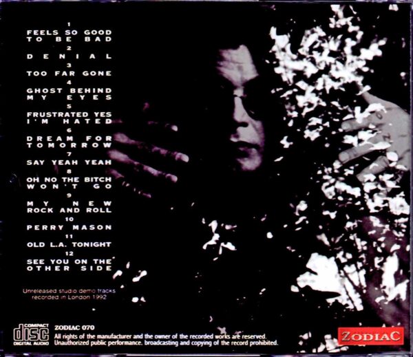 Ozzy Osbourne/Ozzmosis Unreleased Studio Demo Track London,UK 1992 - Image 2