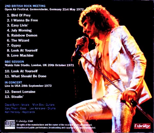 Uriah Heep/Germany 1972 - Image 2