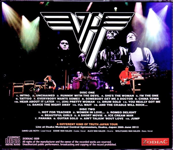 Van Halen/Osaka,Japan 6.26.2013 - Image 2