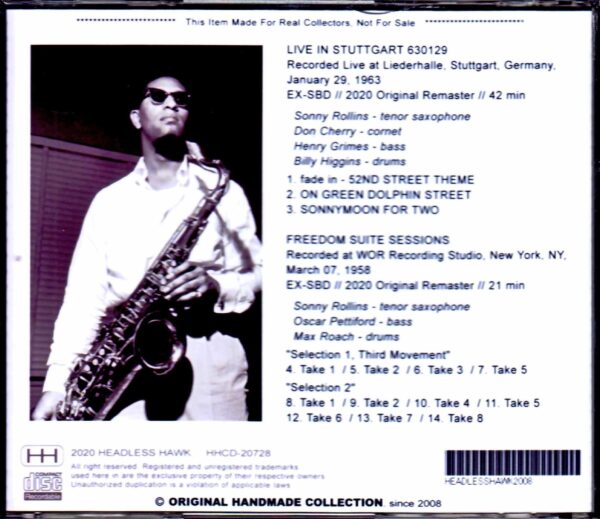 Sonny Rollins/Germany 1963 & more - Image 2