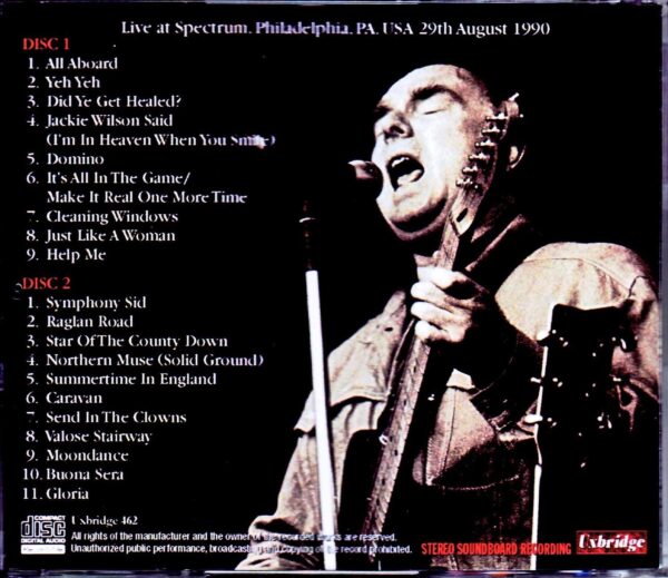 Van Morrison/PA, USA 1990 - Image 2