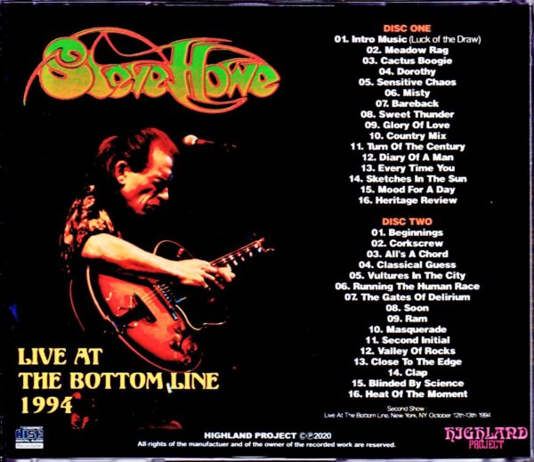 Steve Howe/NY,USA 1994 - Image 2