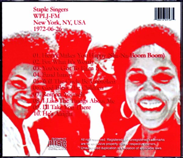 Staple Singers/NY,USA 1972 - Image 2