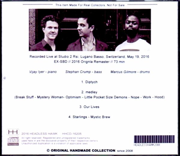 Vijay Iyer Trio/Switzerland 2016 - Image 2