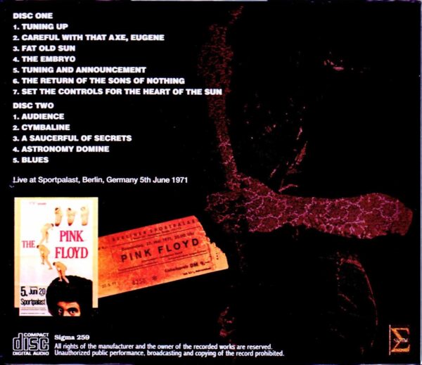 Pink Floyd/Germany 6.5.1971 Upgrade - Image 2
