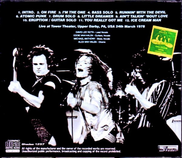 Van Halen/PA, USA 1978 - Image 2