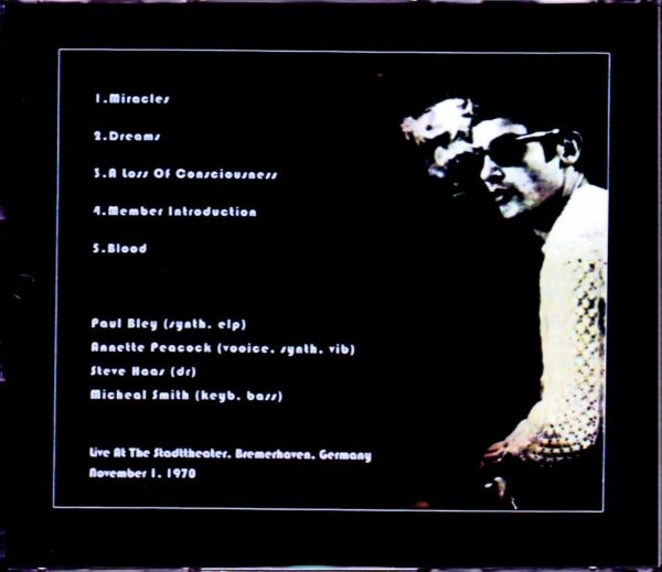 Paul Bley,Annette Peacock/Germany 1970 - Image 2