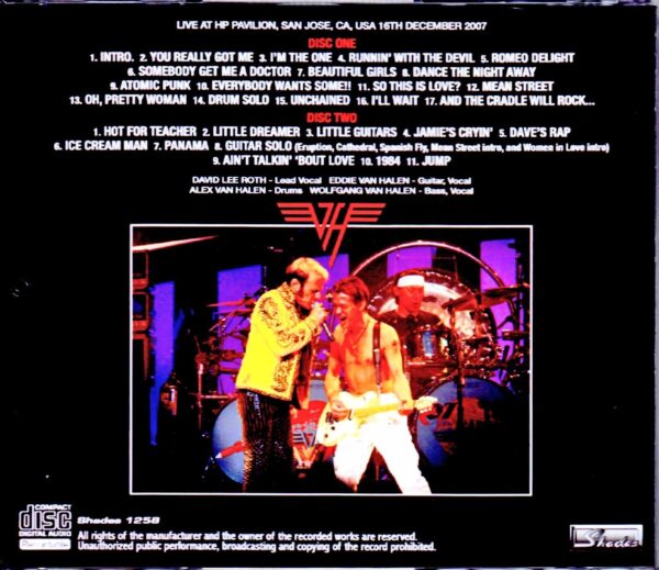Van Halen/CA,USA 12.16.2007 - Image 2