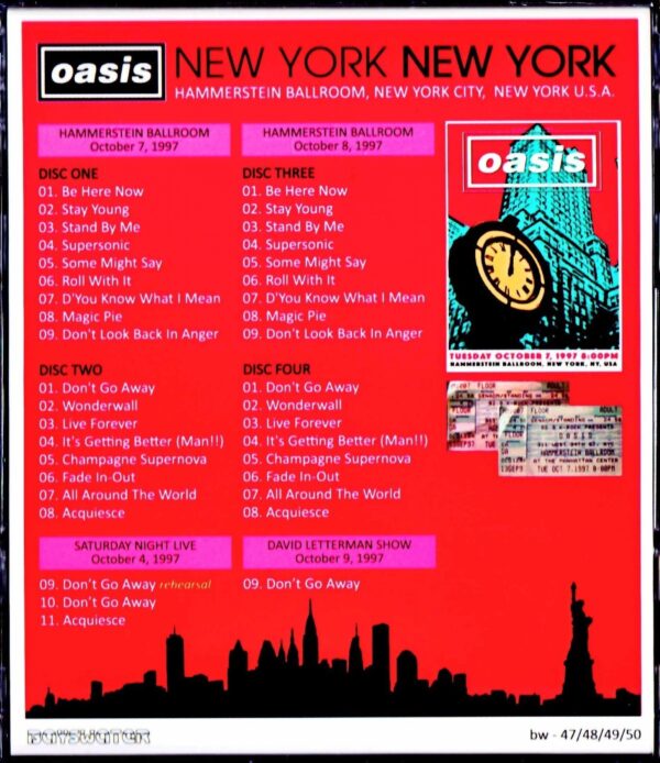 Oasis/Activities in New York 1997 NY,USA 1997 Collection - Image 2